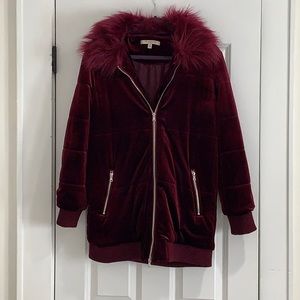 Free Generation Women’s Velvet Coat